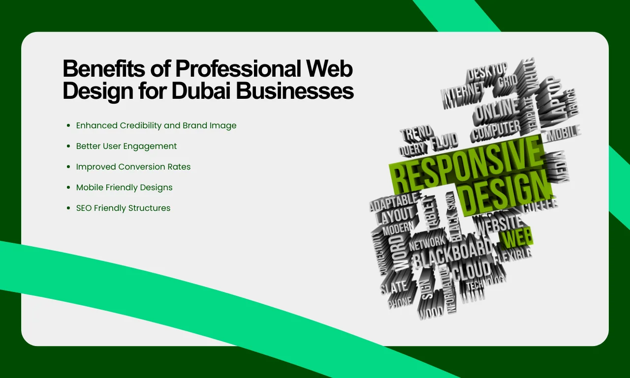 Benefit of Professional web design in Dubai